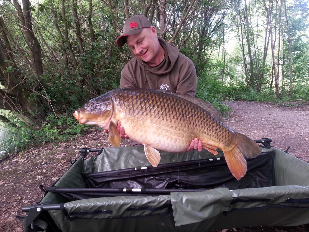 Hi doing a week fishing at menards carp fisheries and just had a 38 lbs 12 oz common on passion baits the o1 mu PB