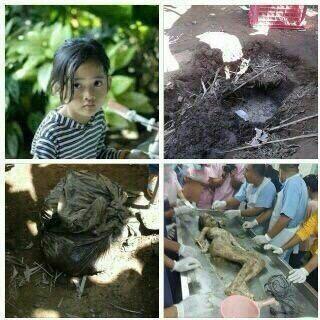 #RIPAngeline. Semoga tenang disana adik kecil :"(