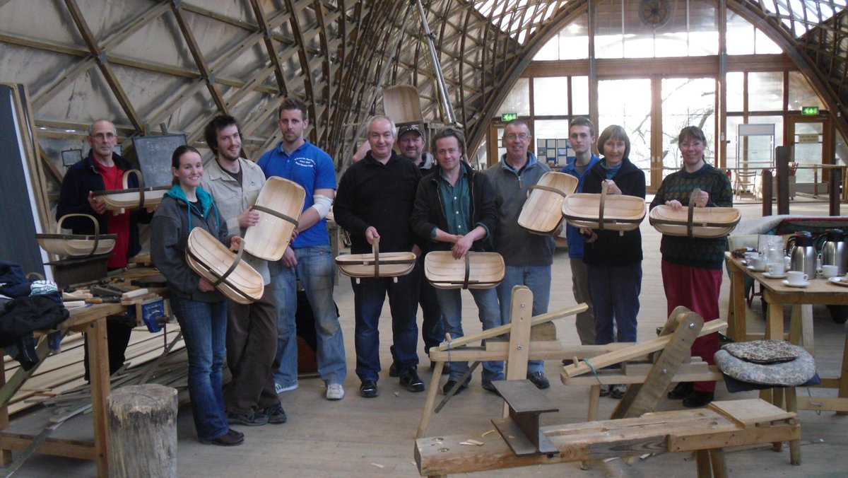 BuckinghamSS's tweet photo. Sussex Trug Making Course 4-5 Aug 2015 - save £20, course fee now just £140! Make your own unique trug worth £50-70. http://t.co/RYTHWoR2um