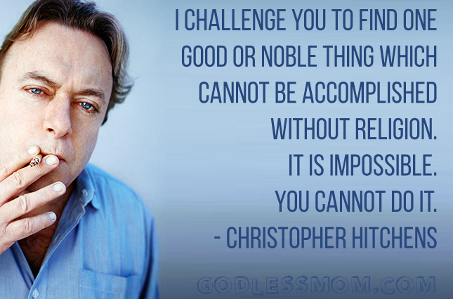 ChristianLogic1's tweet photo. #DailyHitch #Hitchens #HitchensChallenge #atheism #atheist http://t.co/qGRMpDAT0n