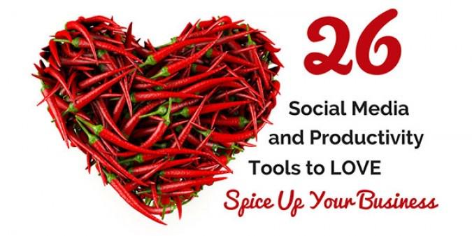 SociallySorted's tweet photo. 26 #Productivity and Social Media Marketing #Tools to Spice Up Your Business http://t.co/3dTGA6mHkh http://t.co/CG5C9vqzdz