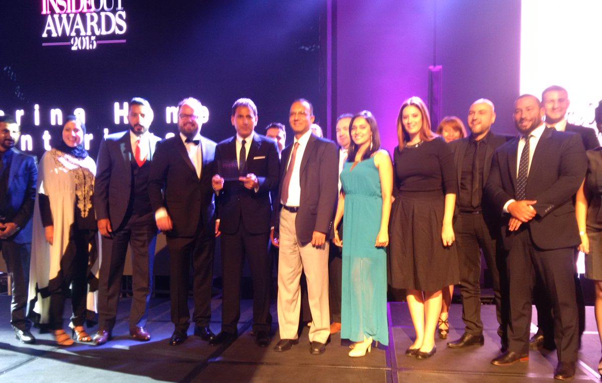 KhurshidVakil's tweet photo. Marina Home wins the Best Luxury Home Store company UAE award at the recent InsideOut 2015 Readers Choice Awards. http://t.co/lSVrMkTZ58