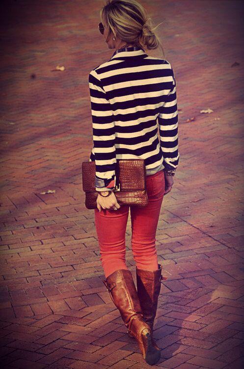 notsocoolso's tweet image. Classic Stripes #FemaleStyle