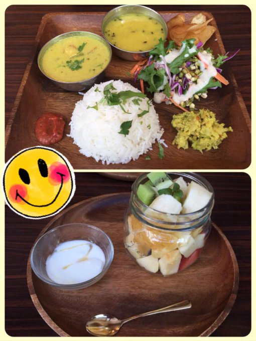 こないだお友達とオーガニックなランチしてきたよー( &acute; ▽ ` )ﾉ カレーもフルーツサラダもめちゃくちゃおいしかった(ノｗ`*)♡ http://t.co/399y7m11KF