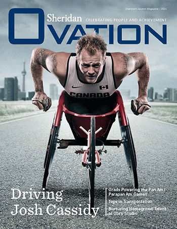 sheridanalumni's tweet photo. @CDNParalympics athlete @JoshCassidy84 road to the games http://t.co/87xwI8iO2D RT&amp; win tix @TO2015 #SheridanOvation http://t.co/FMfW6d1OVs