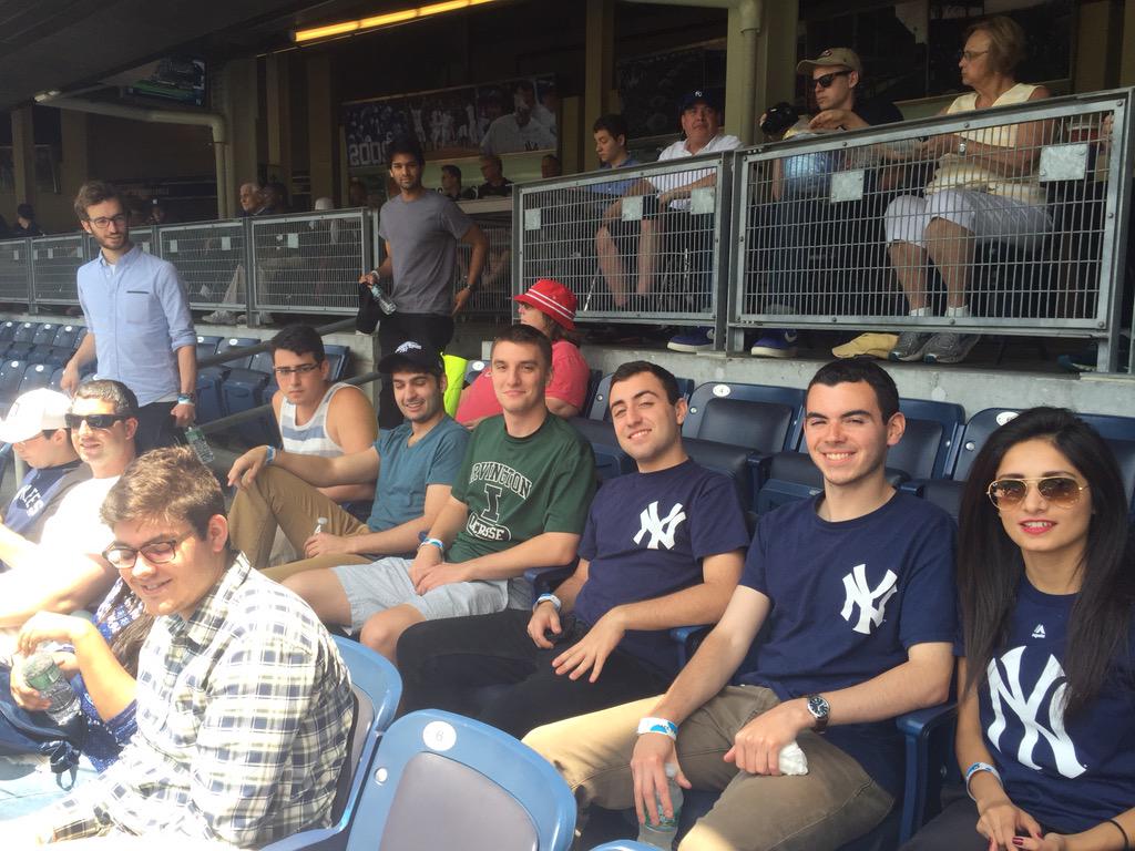 IACAppsCareers's tweet photo. It's Game Day! #Yankees vs #Nationals 😁 #Mindspark #Intern http://t.co/okHLSx7vb8