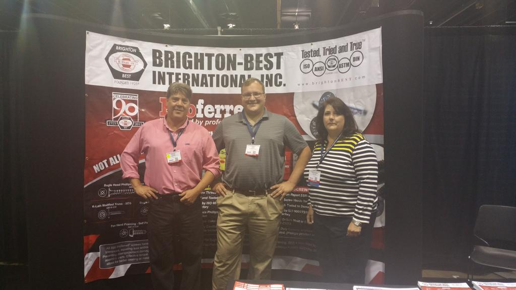 ProferredRivets's tweet image. #Fastenertech15 @BrightonBest @MobileBBI @testedtriedtrue  Good work representing #BBI &amp;amp; #proferredrivets #fasteners