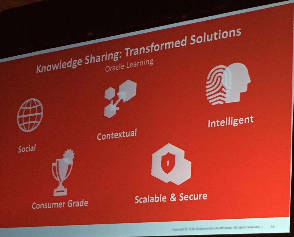 zain_farooqi's tweet image. @GretchenA:  learning is social. #OracleLearning #OHUG2015