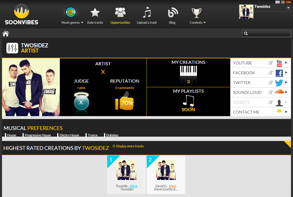 TwosidezMusic's tweet photo. Listen to, rate and comment on our @Soonvibes account!
http://t.co/Jf5YT622QD http://t.co/5rcTRkHRJ4