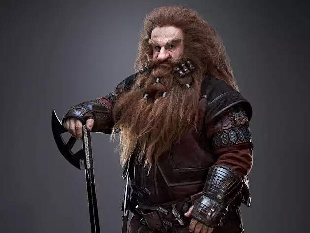 DragonCon's tweet photo. Any fans of #TheHobbit movies? Recognize @PeterHambletron? Let's welcome Gloin to   #DragonCon2015! http://t.co/S3Zj8SuQ3y