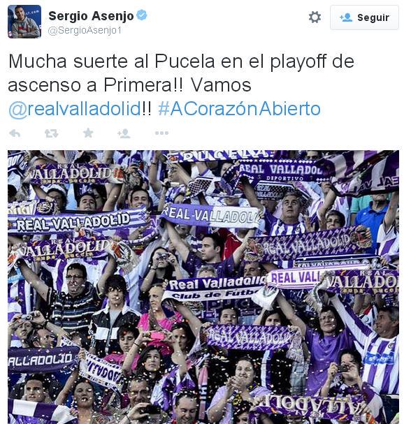 elchiringuitotv's tweet photo. Asenjo DESEA SUERTE al Valladolid de cara al encuentro ante la UD Las Palmas. #ElChiringuitoDeNeox http://t.co/wbqmVkzKbX