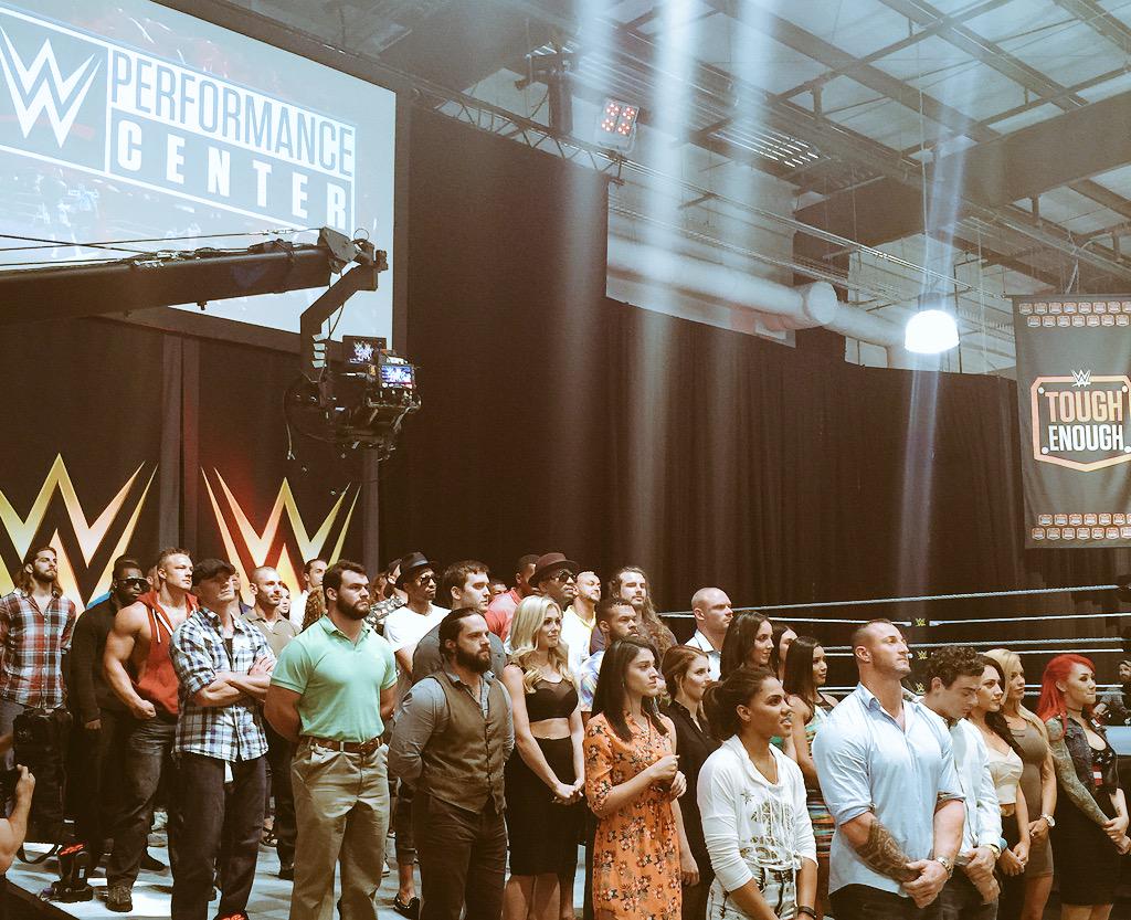 Triple H posts photo of Tough Enough finalists at the WWE Performance Center