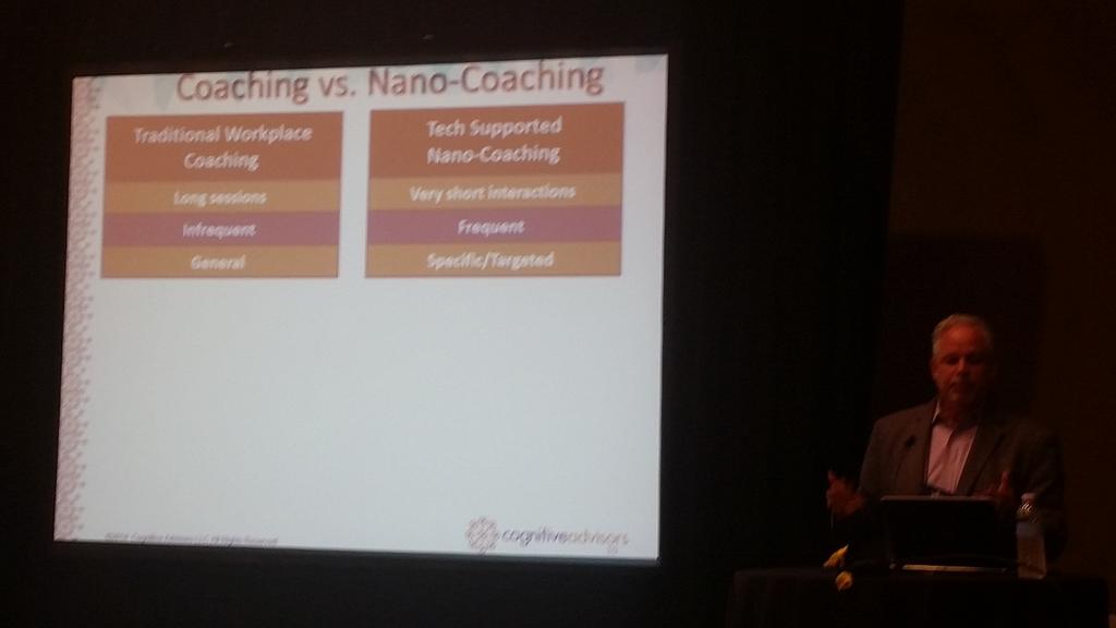 AWerkenthin's tweet image. Nano coaching.  Short.  Frequent.  @mbr1online #mLearnCon