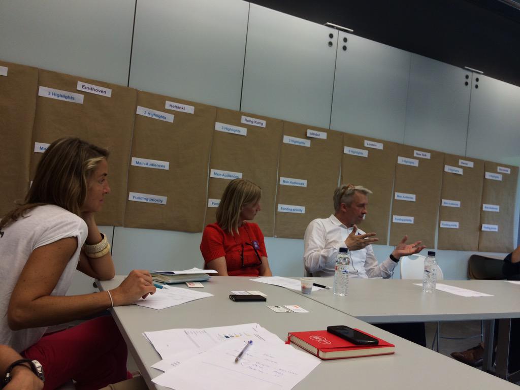 IngridWacht's tweet image. @dutchdesignweek participates in #WorldDesignWeek meeting #BDW15. How can we design value by this global network?