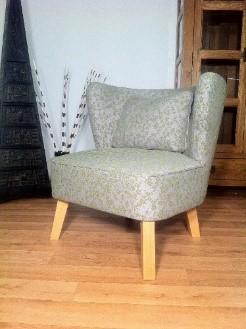 jamiecollection's tweet photo. Have a look at our stunning retro style occasional chair in a unique citrus colourway. #furniture #chair #unique http://t.co/hwx6ngsa5V