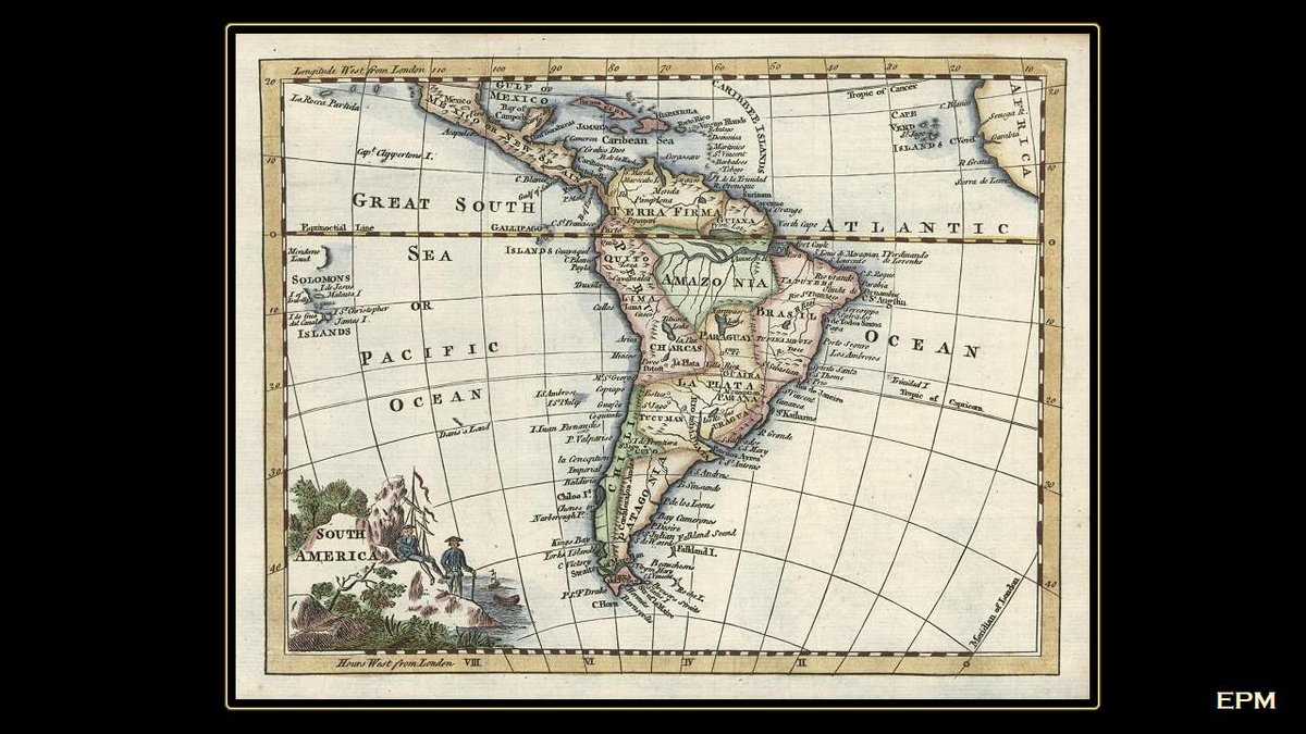 omarbula's tweet photo. “América del Sur” 

por Thomas Jefferys
Publicado en 1772 en A New Geographical and Historical Grammar http://t.co/uAqWS7VN3P