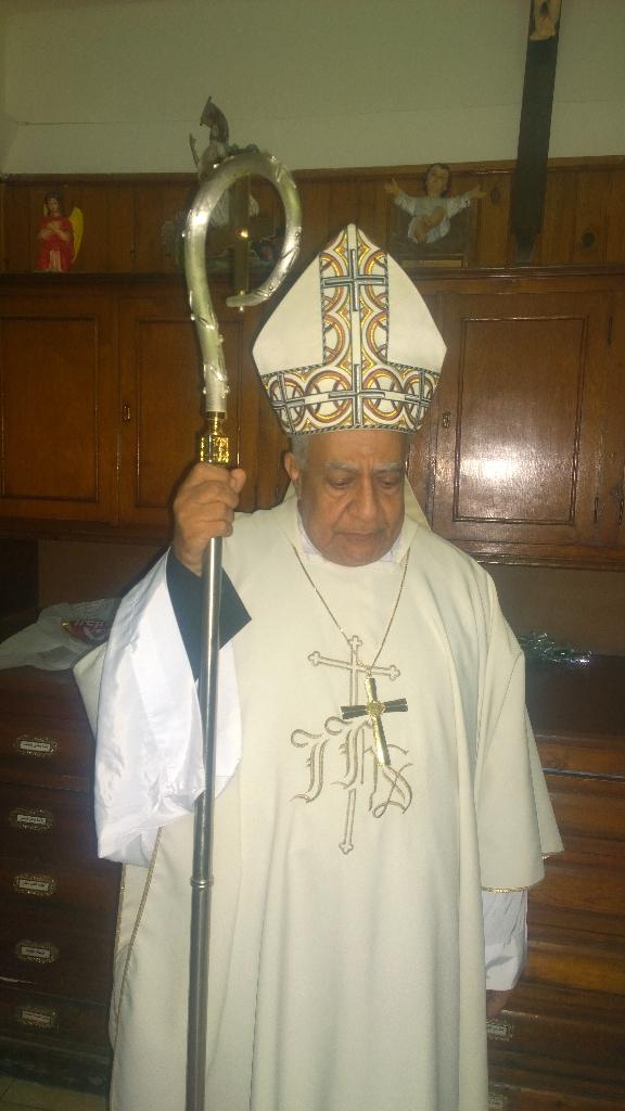 اسقفنا عادل مطران كرسي اللاتينً ـكنيسة القديس انطونيوس البدواني ً/ الظاهر