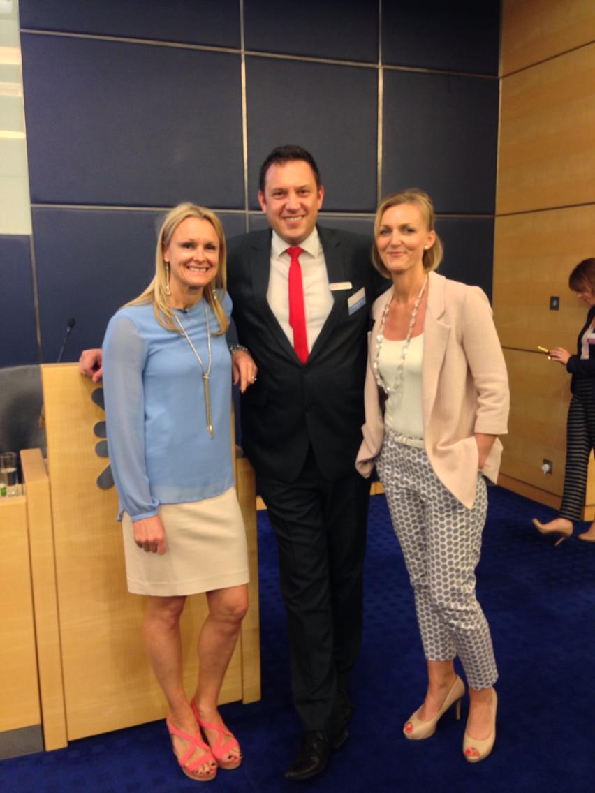 With Jo Cowlin &amp; Lou Banks @boltfromtheyou #worldfmday #fmselfie @njwlimited