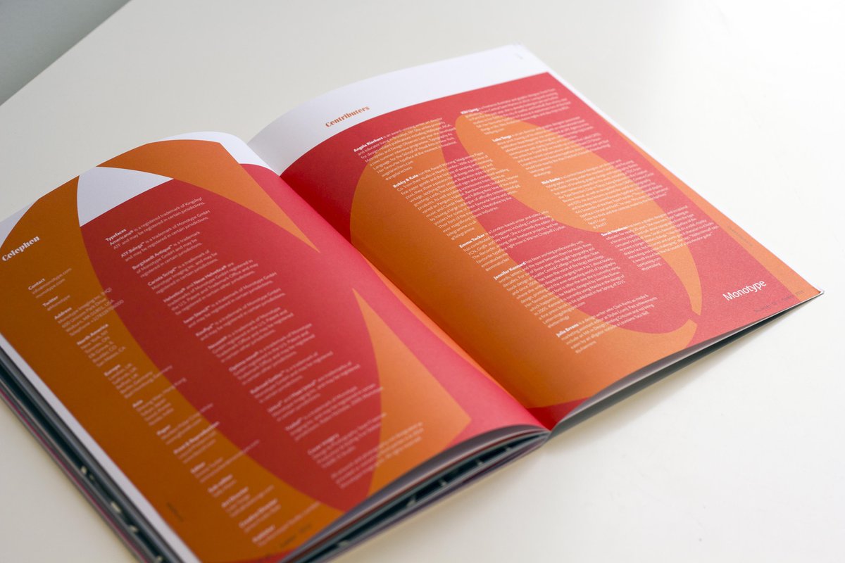 Monotype's tweet image. Designed by @LukeTonge, edited by @EmmaTucker, Issue 2 of The Recorder is here! bit.ly/Recorder2