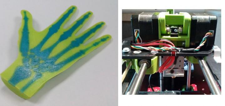 3DPrintBoard's tweet photo. Designer Discovers How to 3D Print Flexible & Rigid Materials Within Single Layers of a Print http://t.co/4zLa90S38O http://t.co/Urb8cZmFTl