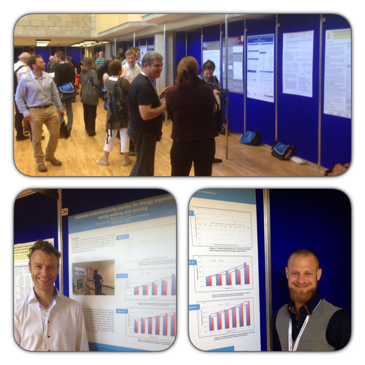 ArtsDennis's tweet photo. Interesting posterpresentations at @ICAMPAM_2015 including our own contribution @LivingLabActiv8 @Sporthogeschool http://t.co/Kq5RNTFu2g