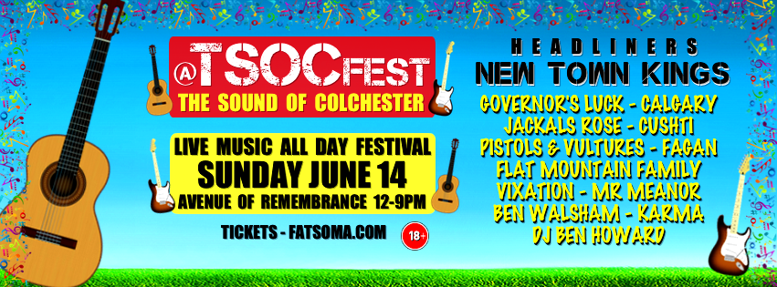 Who's looking forward to <a href="/newtownkings/">New Town Kings</a> headlining our first festival this Sunday in Colchester?!