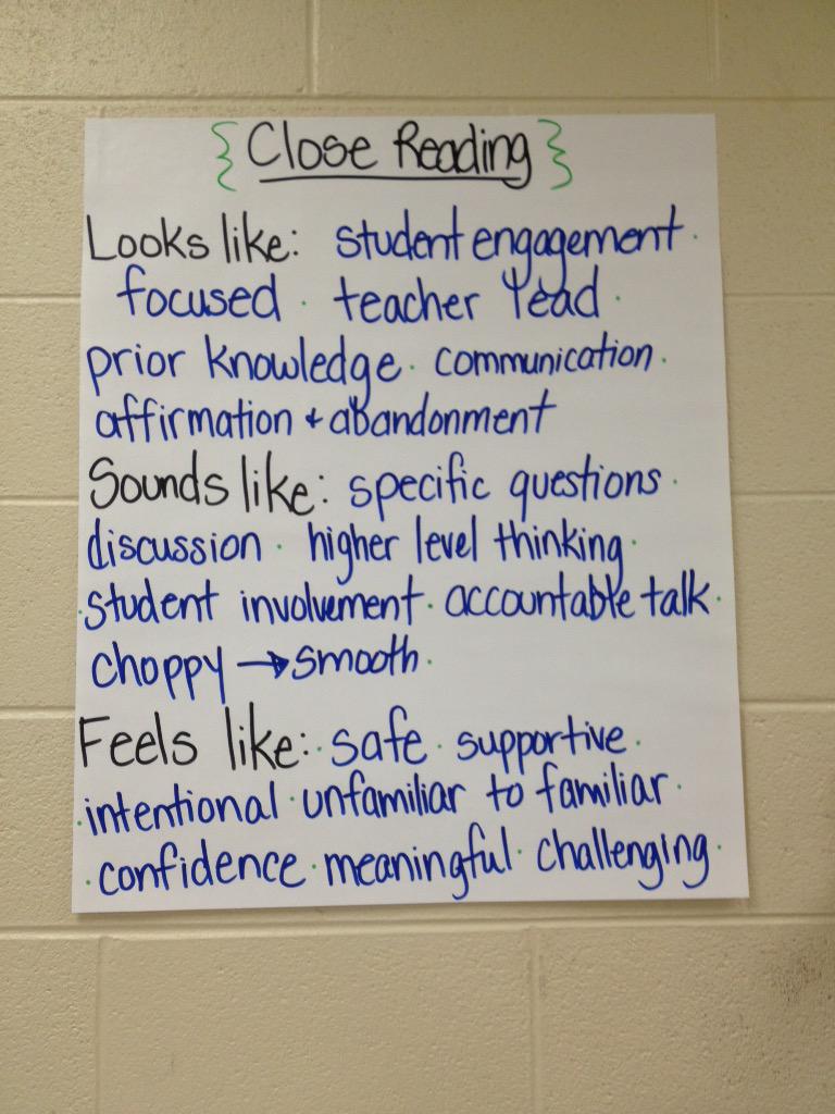 teacherpal13's tweet photo. Close Reading! #tnsummerlearning @Commontothecore @TNedu http://t.co/1AxCkeYJZ5