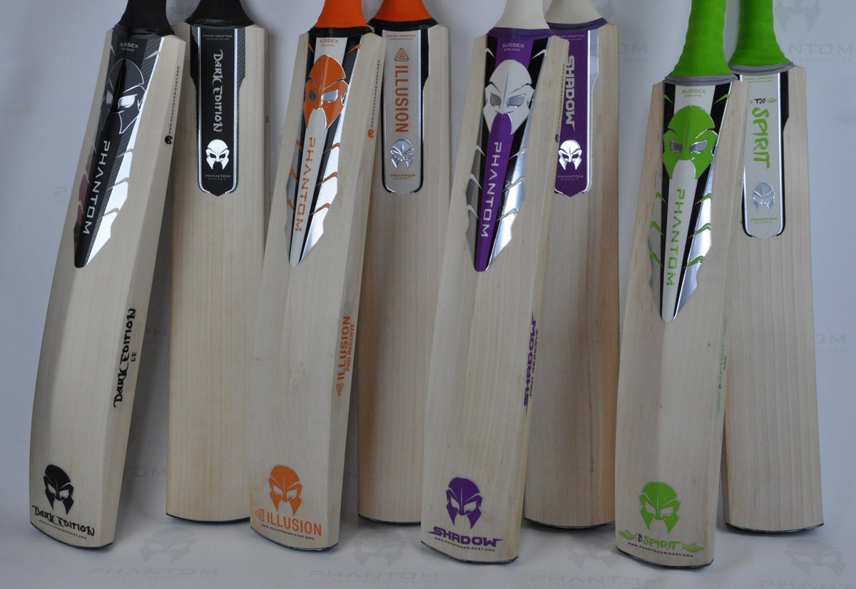Phantom_Cricket's tweet photo. The ever popular Phantom Cricket range of top quality bats. @TeamPhantom - Which one is your favourite? #ScoreinStyle http://t.co/og2ai9KlOC