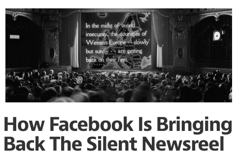Webranx's tweet photo. How @facebook is bringing back the silent news reel: http://t.co/oHXqtTkAm0  #social #marketing #tech http://t.co/IjfdCYs8g9