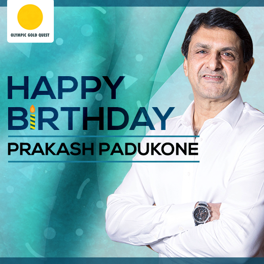 Wishing the Co-Founder and Director of OGQ, Prakash Padukone, a very Happy Birthday.  