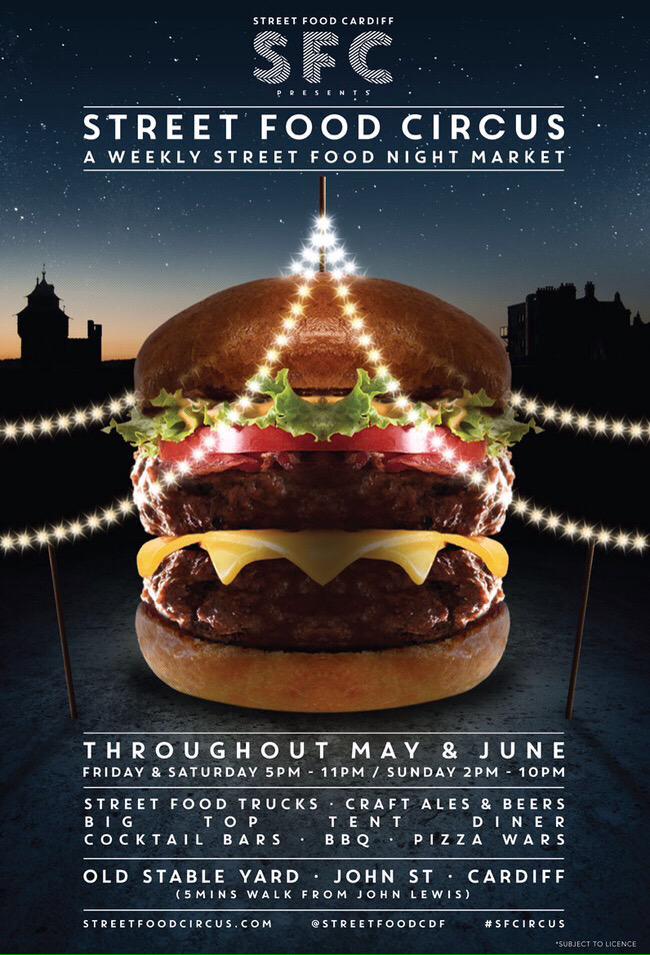 SuperBurgerBros's tweet photo. Not long until @streetfoodCDF close the big top. Here's what we wrote before it opened http://t.co/ssmkgB8TpB http://t.co/CPKwaCkceB