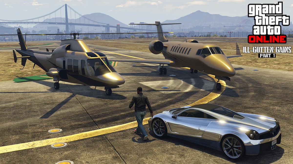 RockstarGames's tweet image. The #GTAOnline Ill-Gotten Gains Update: Part One is Now Available: rsg.ms/b3b93f8