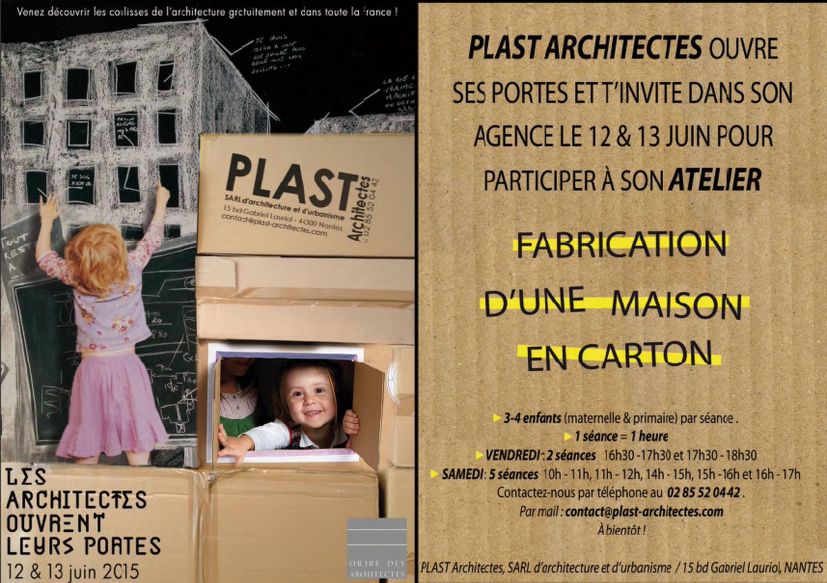 PrintempsArchi's tweet photo. Visites dans le cadre des "Architectes ouvrent leurs portes" #Printempsarchi http://t.co/F083ZsaO9e