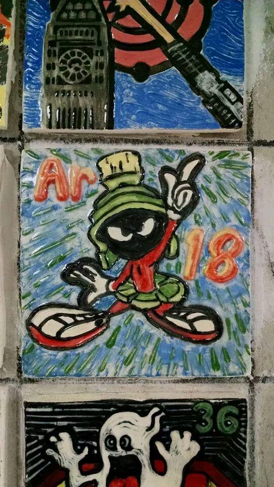 LMFosnaugh's tweet image. Fantastic tile mural of Periodic Table made by art students- way to go @ThurstonHS ! #chemistry # science