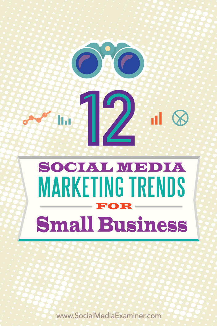 BIPsouthwest's tweet photo. 12 Social Media Marketing Trends for Small #Business - http://t.co/5GsyTNXQA2 via @SMExaminer #socialmedia http://t.co/SzHUZdmhtQ