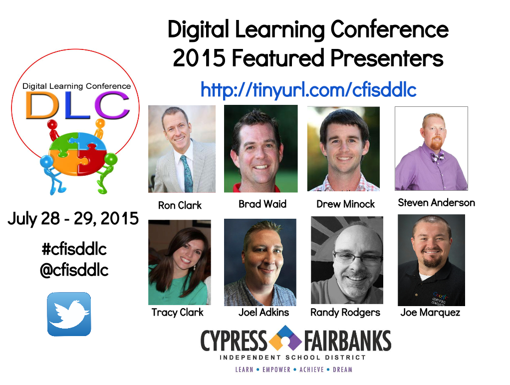 cfisddlc (@cfisddlc) on Twitter photo Look at all of these amazing presenters! Google, AR, Makerspace, and so much more! Join us #cfisddlc <a href="/CyFairISD/">Cypress-Fairbanks ISD</a> Look at all of these amazing presenters! Google, AR, Makerspace, and so much more! Join us #cfisddlc <a href="/CyFairISD/">Cypress-Fairbanks ISD</a>