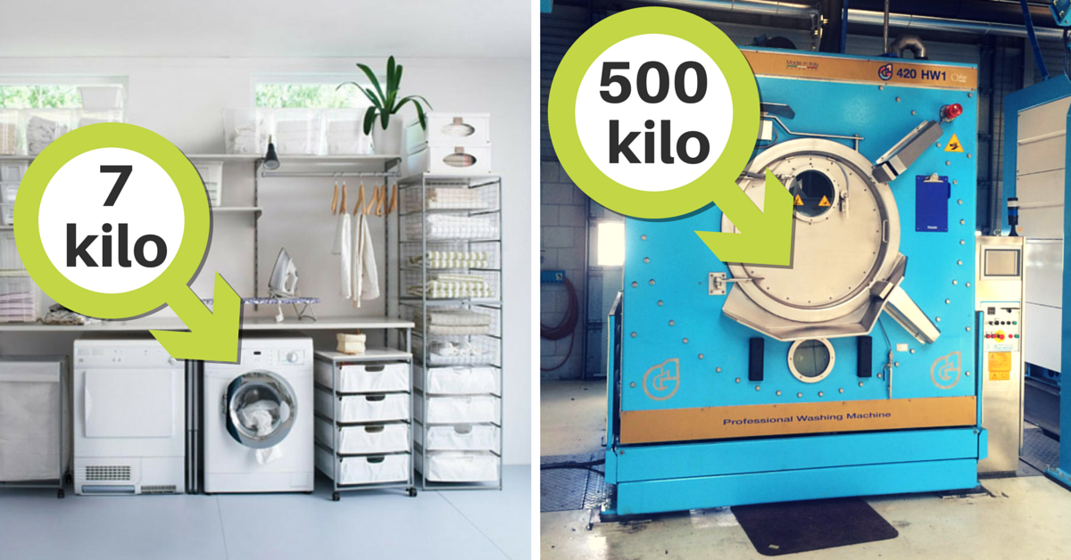 Lavansbv's tweet photo. Wist je dat onze grootste wasmachine een inhoud heeft van 500 kg? Dat is 70x groter als je wasmachine thuis! http://t.co/5Eo0pL3AkP