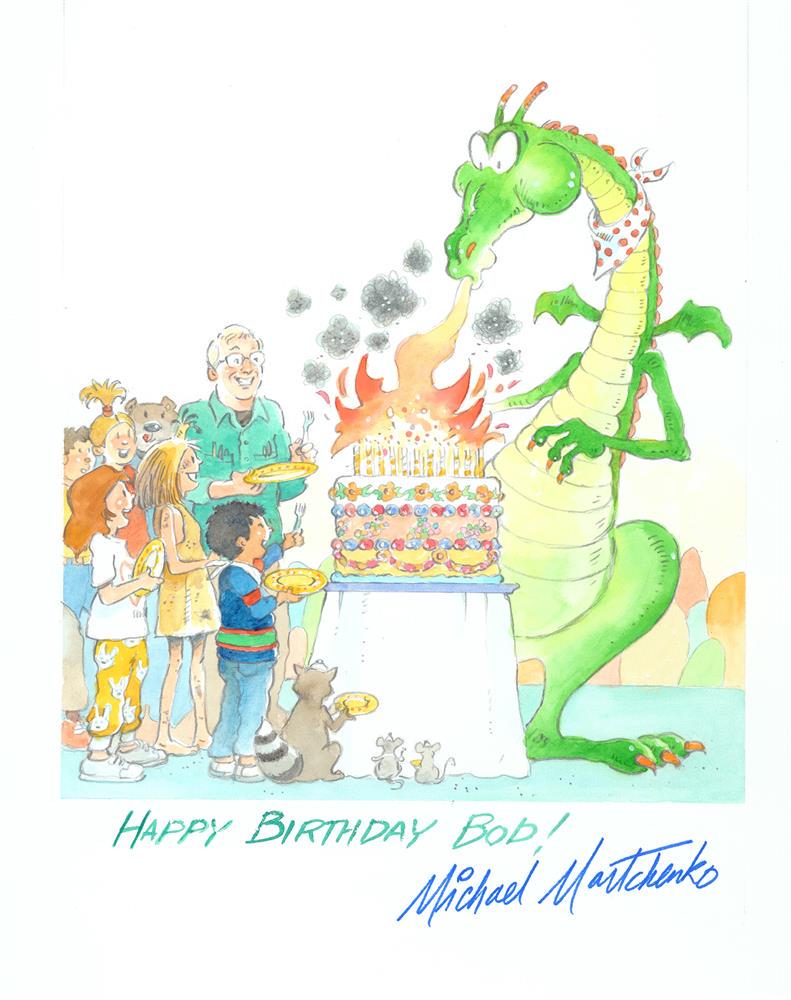 Mortimer is one of our favourite Robert Munsch books. He\s turning 70 so wish him happy birthday here: 