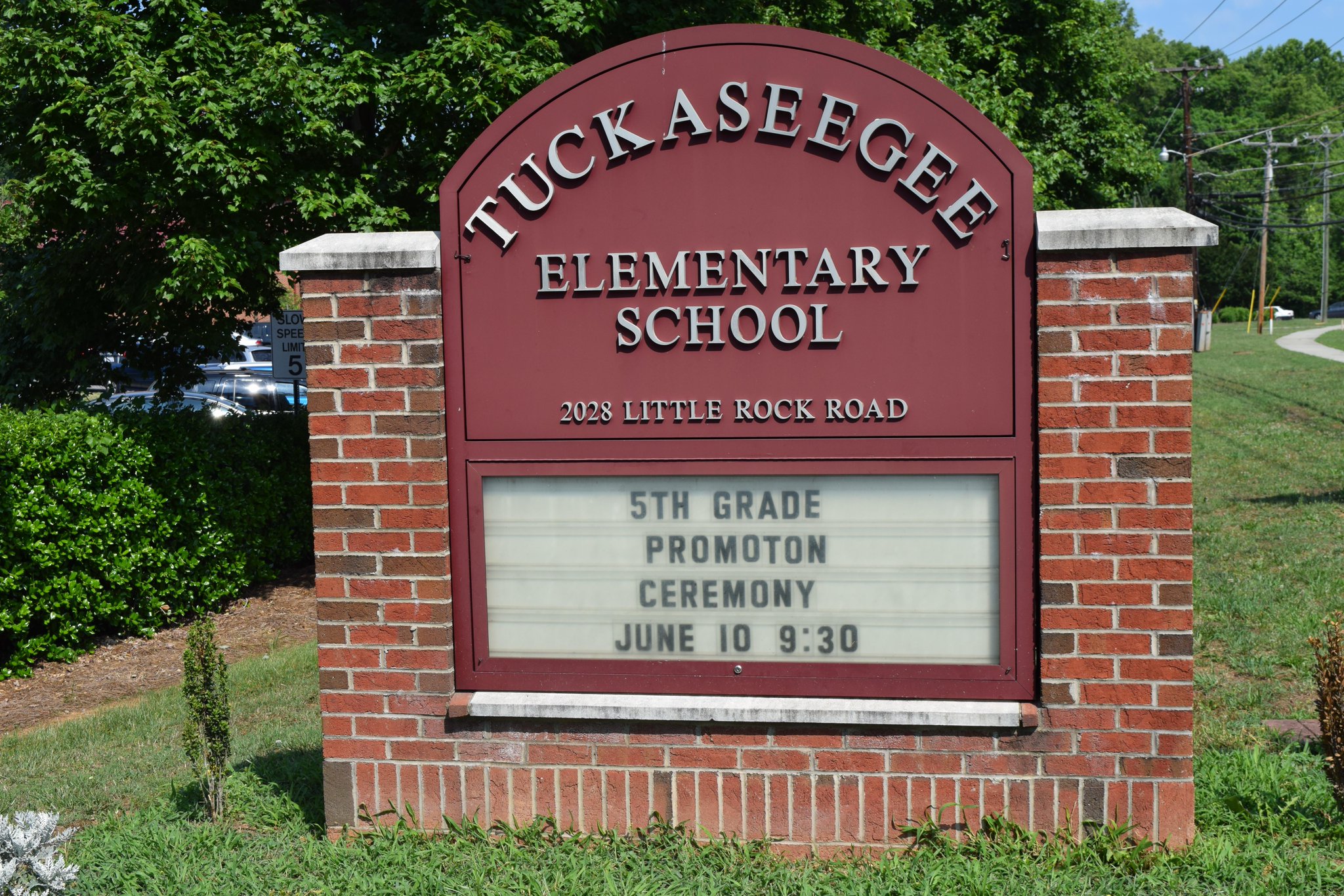 Meck Sheriff on Twitter: "Sheriff at Tuckaseegee Elementary School for