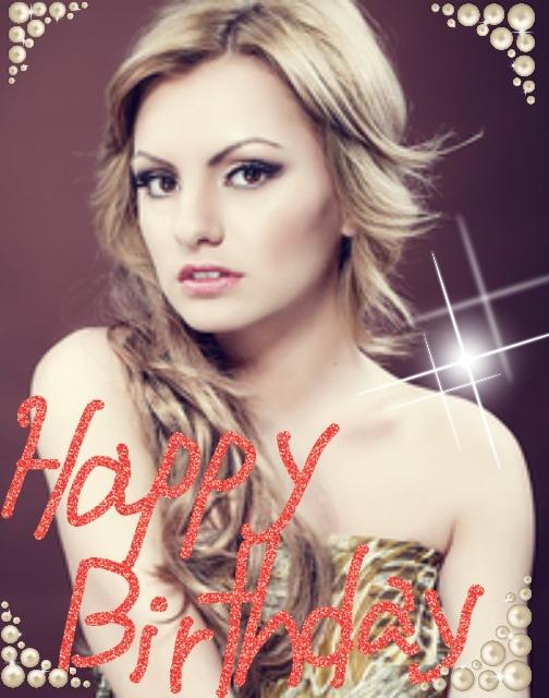       Happy Birthday to Alexandra stan   