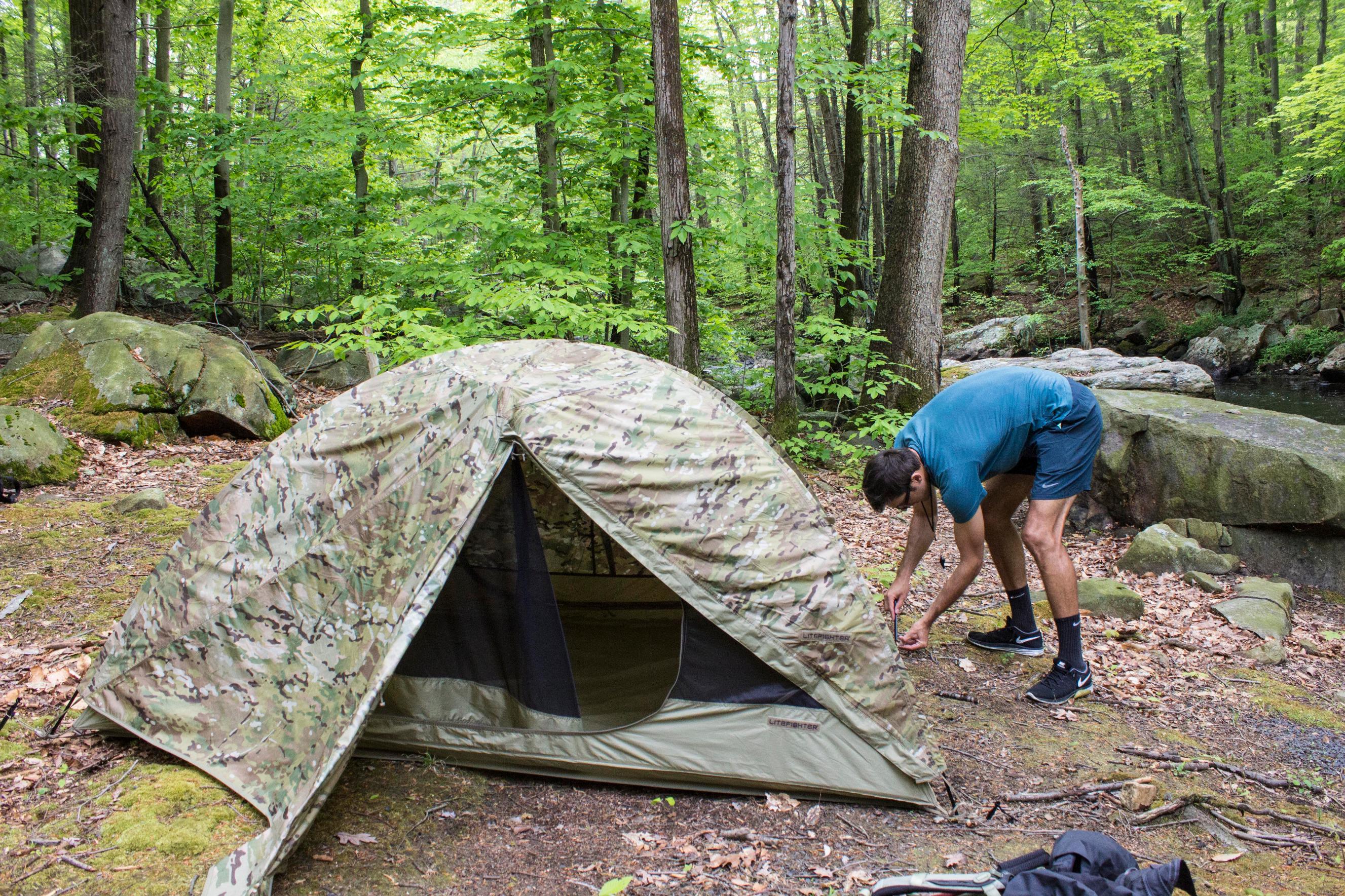 LiteFighter on X: Check out our LiteFighter1 tent in action! #litefighter  #camping #tents #outdoorsurvival  / X