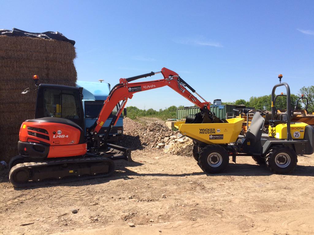 New 5ton and 3ton dumper going out this morning