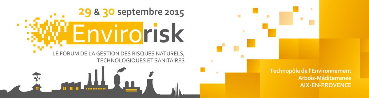 Envirorisk2015's tweet photo. #Envirorisk2015 Table ronde : gestion des risques naturels et chroniques @polerisques @ecologicsense @CofelyFR 29/9 http://t.co/t3HmLW2NjX