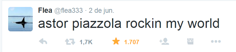 mardelplata's tweet photo. #PiazzolaMarplatense el bajista de la banda de rock #RedHotChiliPappers #Flea es admirador de Astor. http://t.co/umbAKdoMRT