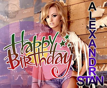 Happy Birthday Alexandra Stan    