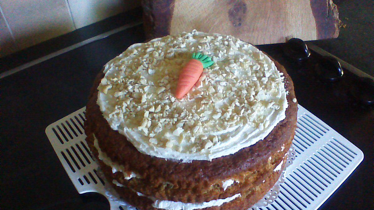 Carrot cake tomorrow made by the fab <a href="/Pendlewitchcake/">Pendle Witch Cakes</a> Last time it sold out in a couple of hrs, so get here early!