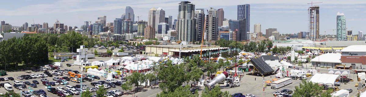 energy_show's tweet photo. Gorgeous panoramic view of Global Petroleum Show. Use #GPS15 to share yours! http://t.co/dBHppbuWF1