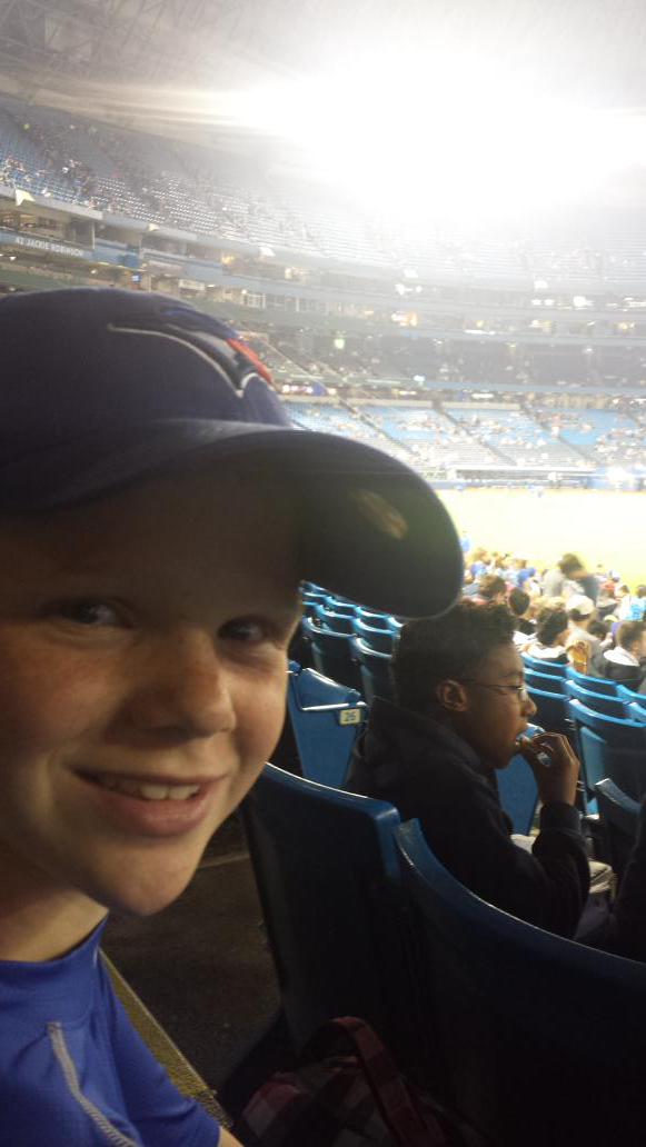 DropDeadEd74's tweet photo. #cometogether first game with Dad at the Jays game http://t.co/VgsbNiNv2H