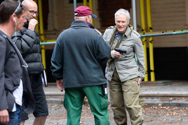 ZombieResearch's tweet photo. Glenn Close hurt in zombie invasion - during filming in Birmingham: "She Who Brings Gifts"
http://t.co/Bd68gfby9Z http://t.co/AKYq8vEHvD