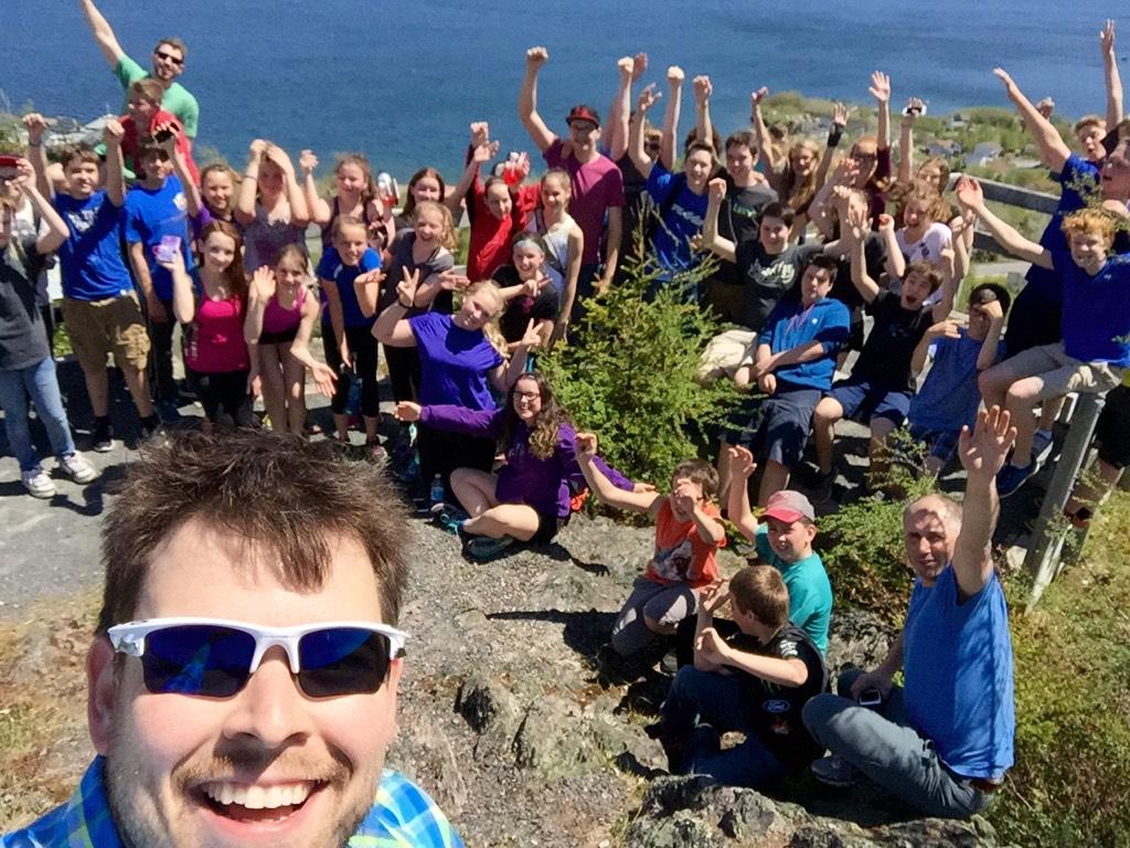 Mr_Randell's tweet photo. This is how @CMS_Tigers hike! #cmstalk #baremountain http://t.co/PRY8wGcLyN